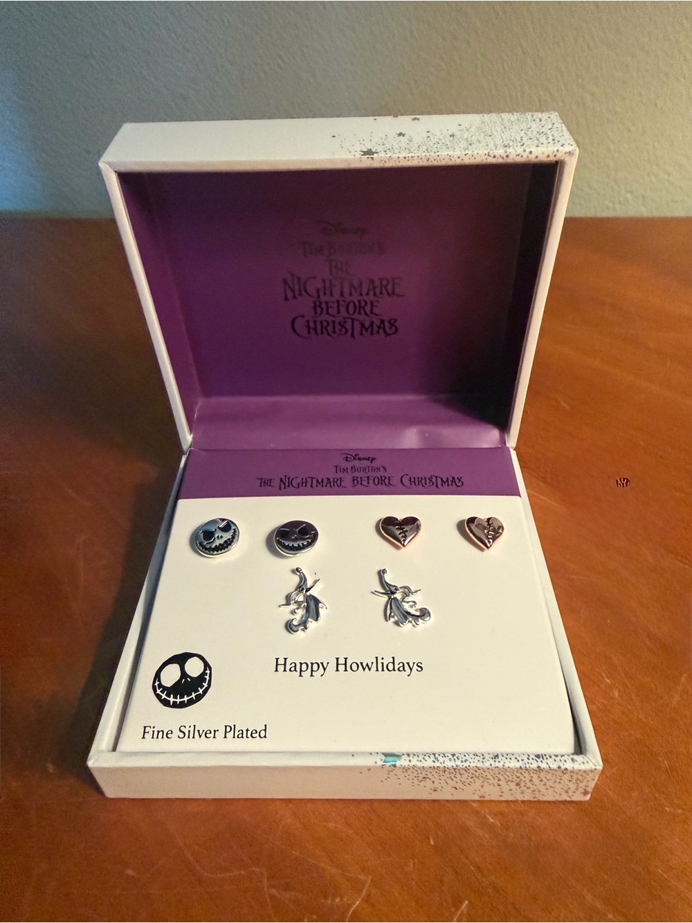 Disney “The Nightmare Before Christmas” Set of 3 Earrings. NWOT